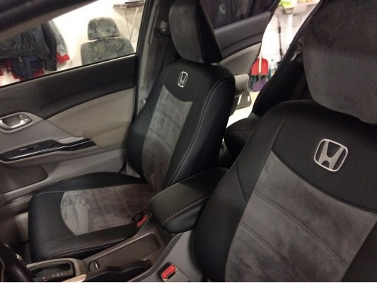 Авточехлы на Honda Civic 9 4D