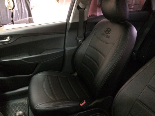 Авточехлы на Hyundai Solaris 2