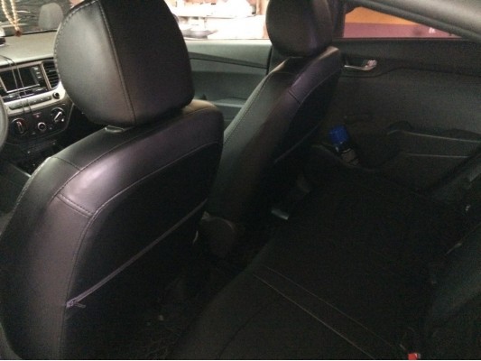 Авточехлы на Hyundai Solaris 2