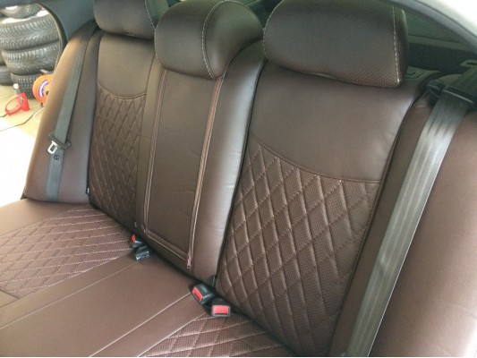 Авточехлы на Hyundai Sonata 5