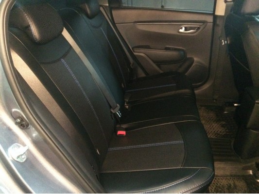 Авточехлы на Kia Rio 4