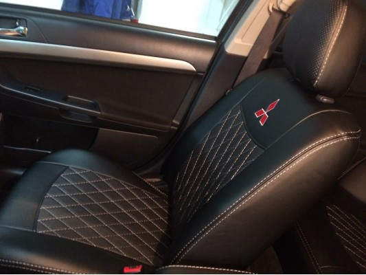 Авточехлы на Mitsubishi Lancer 10