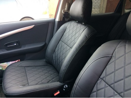 Каркасные авточехлы на Nissan Almera G15