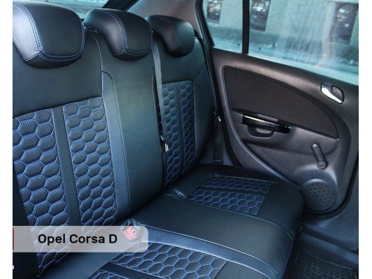 Каркасные авточехлы на Opel Corsa 3D