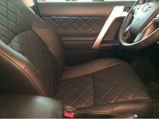 Каркасные авточехлы на Toyota Land Cruiser Prado 150 2 поколения