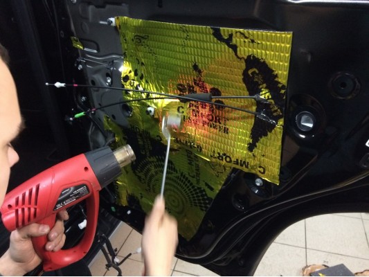 Шумоизоляция пола, арок и дверей